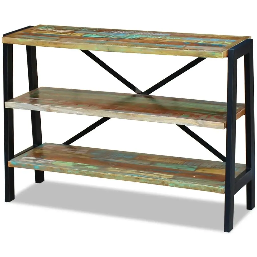 Sideboard 3 Shelves Solid Reclaimed Wood 243274