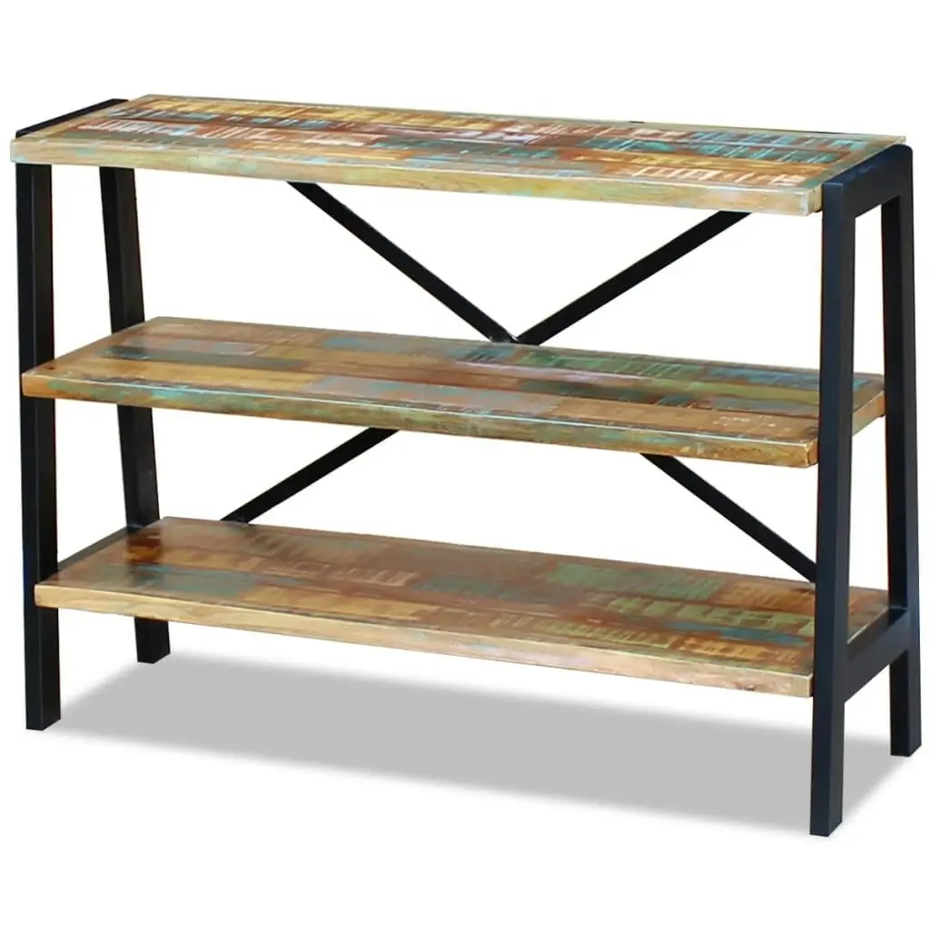 Sideboard 3 Shelves Solid Reclaimed Wood 243274