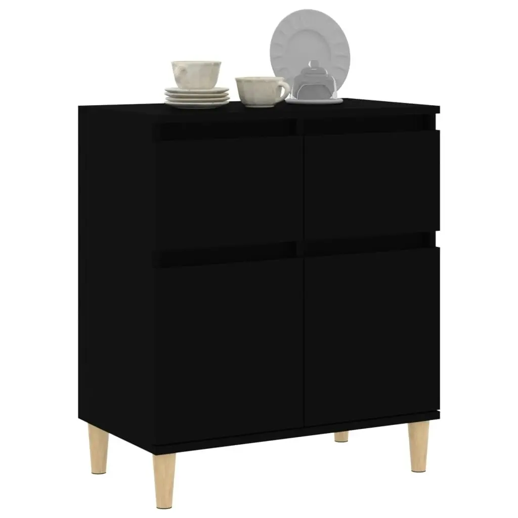 Sideboard Black 60x35x70 cm Engineered Wood 819677