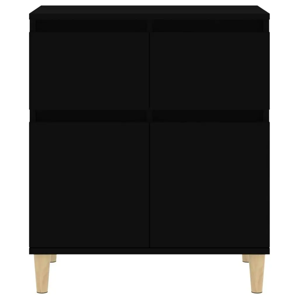 Sideboard Black 60x35x70 cm Engineered Wood 819677