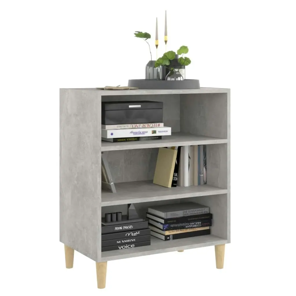 Sideboard Concrete Grey 57x35x70 cm Engineered Wood 806053