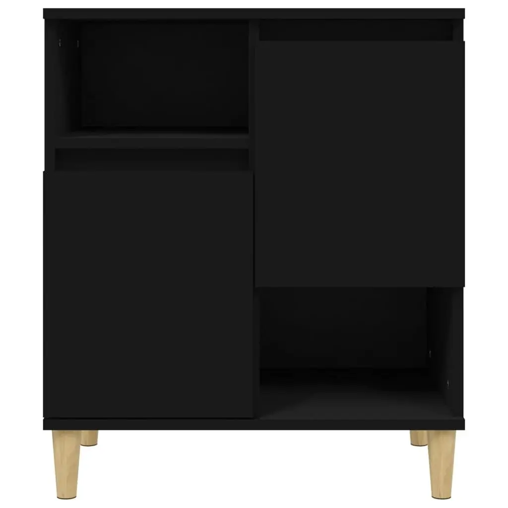 Sideboard Black 60x35x70 cm Engineered Wood 821141