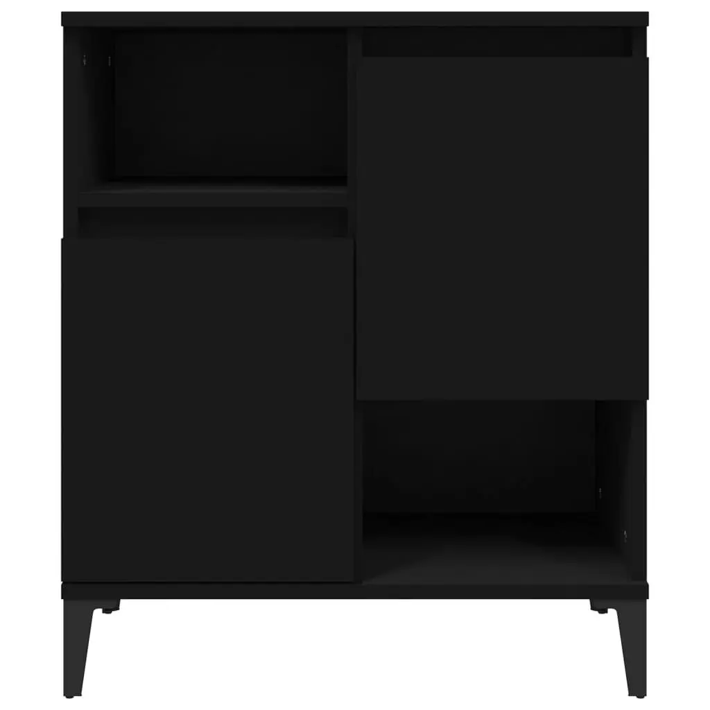 Sideboard Black 60x35x70 cm Engineered Wood 821149