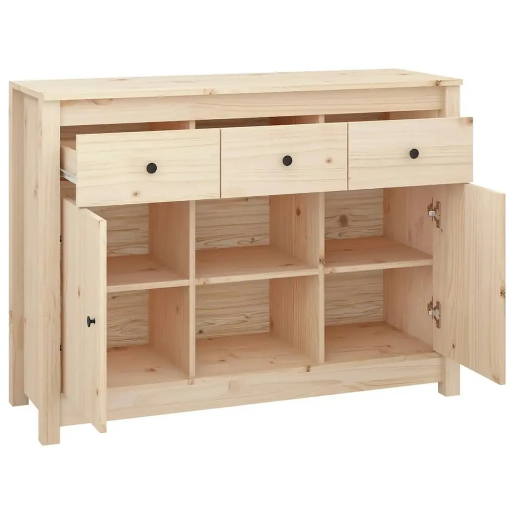 Sideboard 100x35x74.5 cm Solid Wood Pine 814549