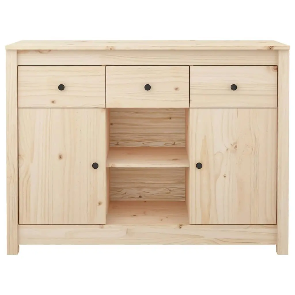 Sideboard 100x35x74.5 cm Solid Wood Pine 814549