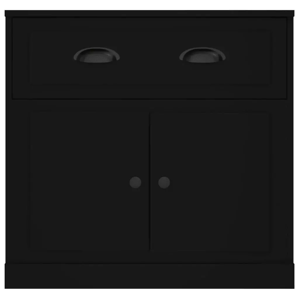 Sideboard Black 70x35.5x67.5 cm Engineered Wood 816425