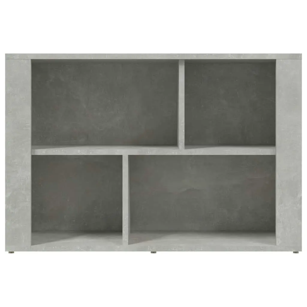 Sideboard Concrete Grey 80x30x54 cm Engineered Wood 819480