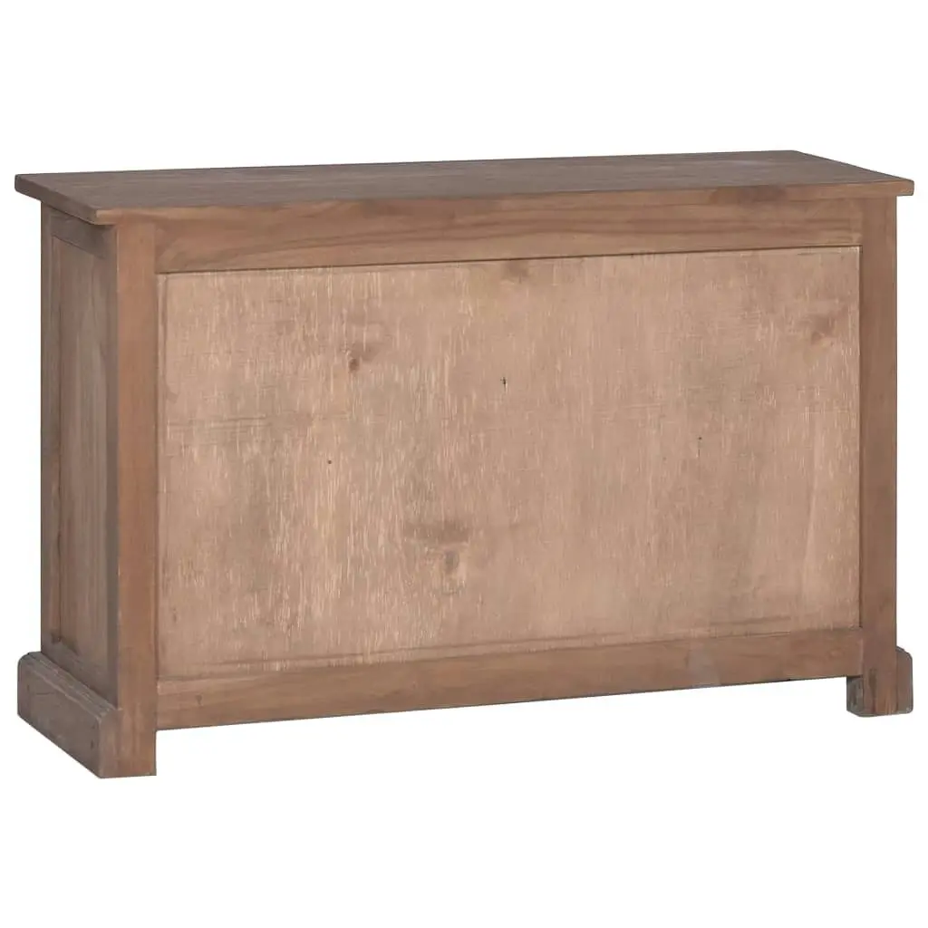 Sideboard 90x30x58 cm Solid Teak Wood 288291