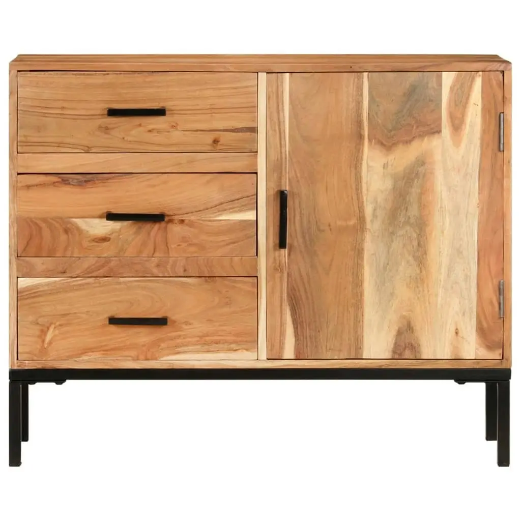 Sideboard 88x30x73 cm Solid Acacia Wood 329247