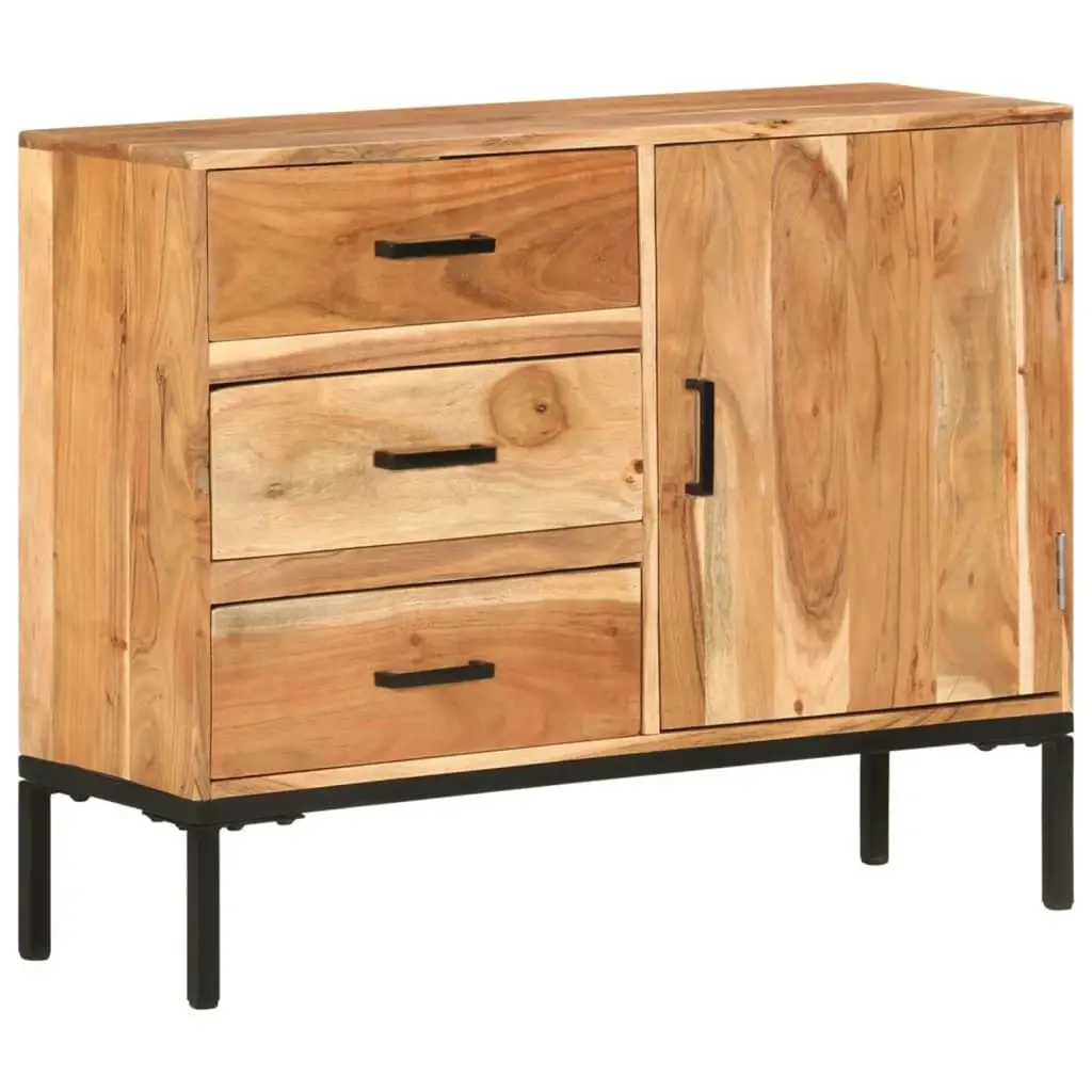 Sideboard 88x30x73 cm Solid Acacia Wood 329247