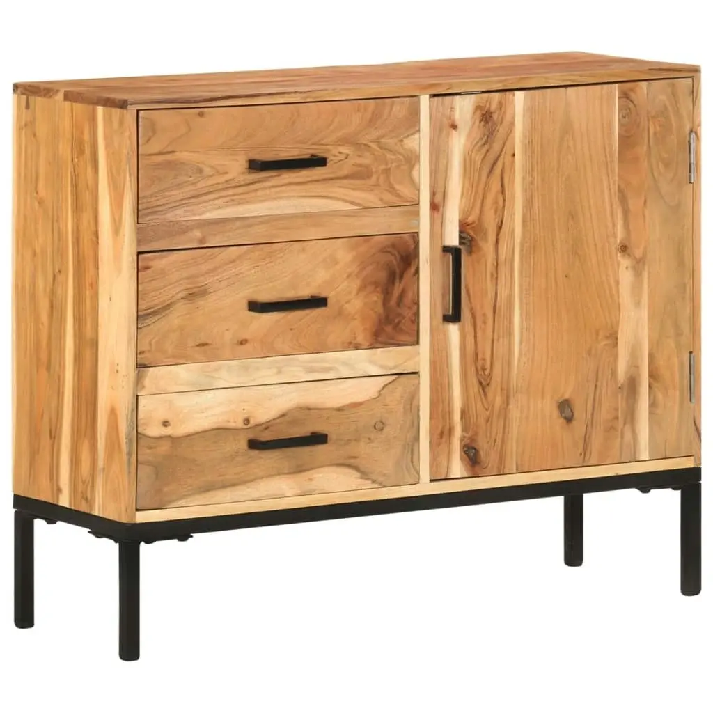 Sideboard 88x30x73 cm Solid Acacia Wood 329247