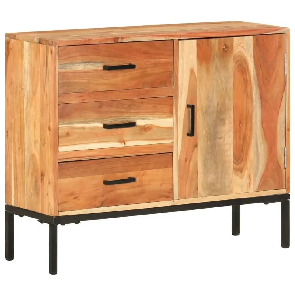 Sideboard 88x30x73 cm Solid Acacia Wood 329247