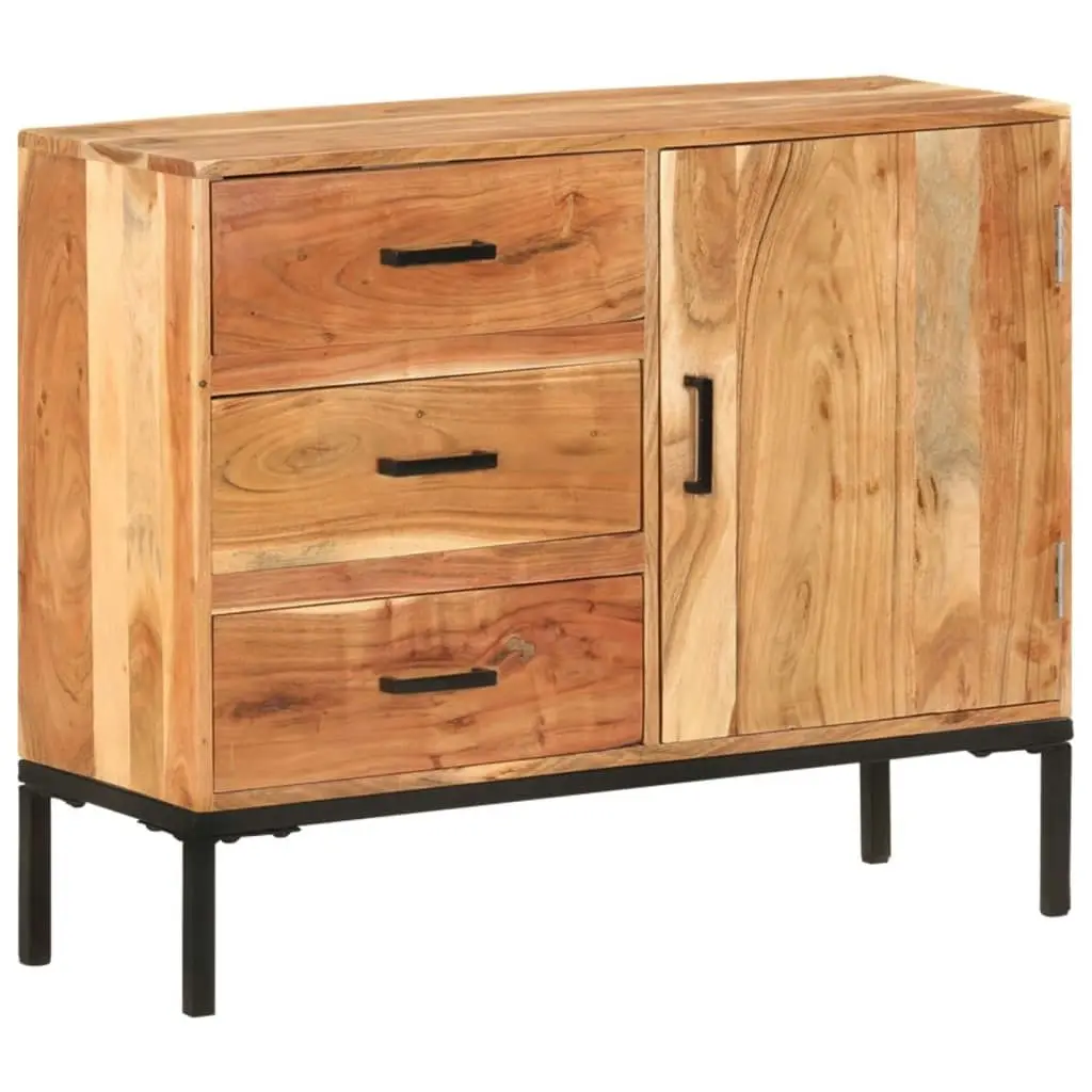 Sideboard 88x30x73 cm Solid Acacia Wood 329247