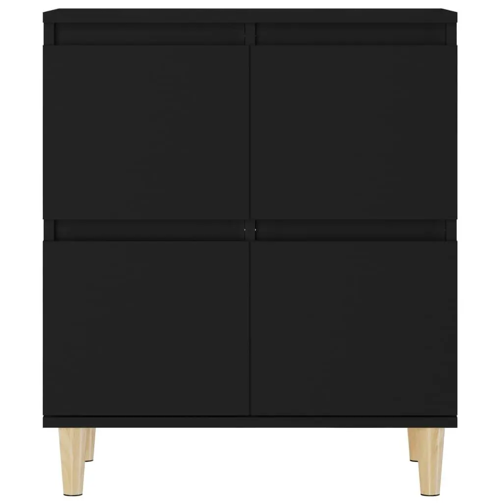 Sideboard Black 60x35x70 cm Engineered Wood 821157