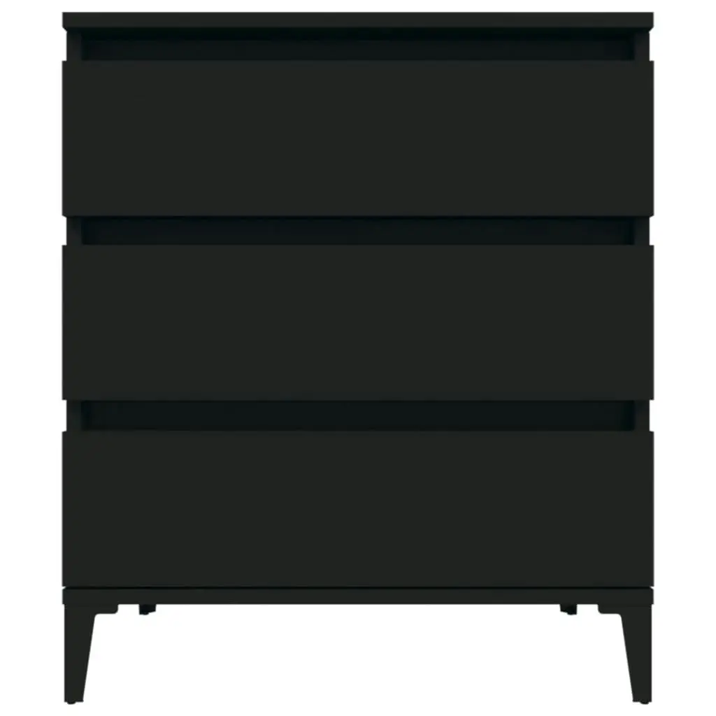 Sideboard Black 60x35x70 cm Engineered Wood 823049