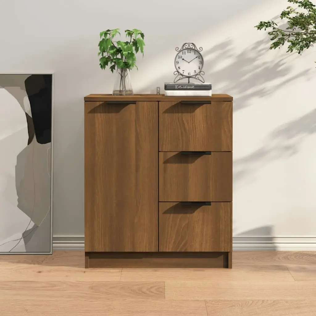 Sideboard Brown Oak 60x30x70 cm Engineered Wood 816990