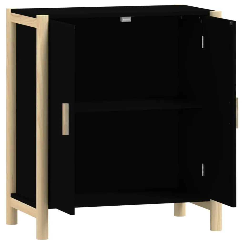 Sideboard Black 62x38x70 cm Engineered Wood 345670