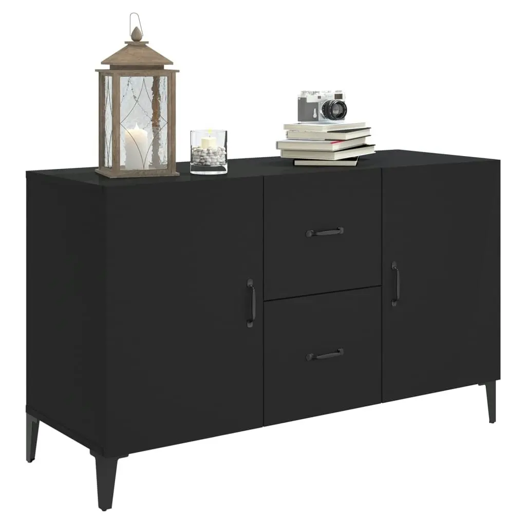 Sideboard Black 100x36x60 cm Engineered Wood 812520