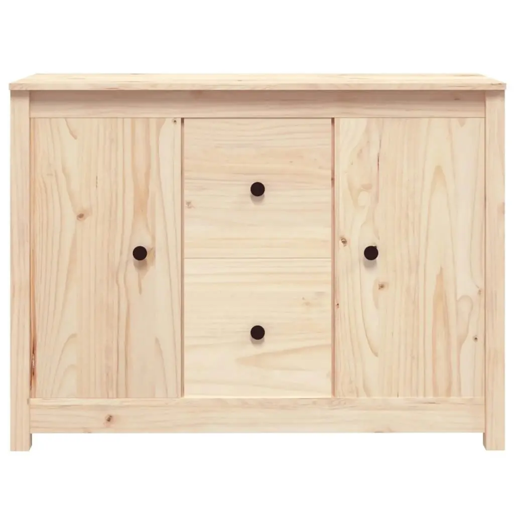 Sideboard 100x35x74 cm Solid Wood Pine 814564