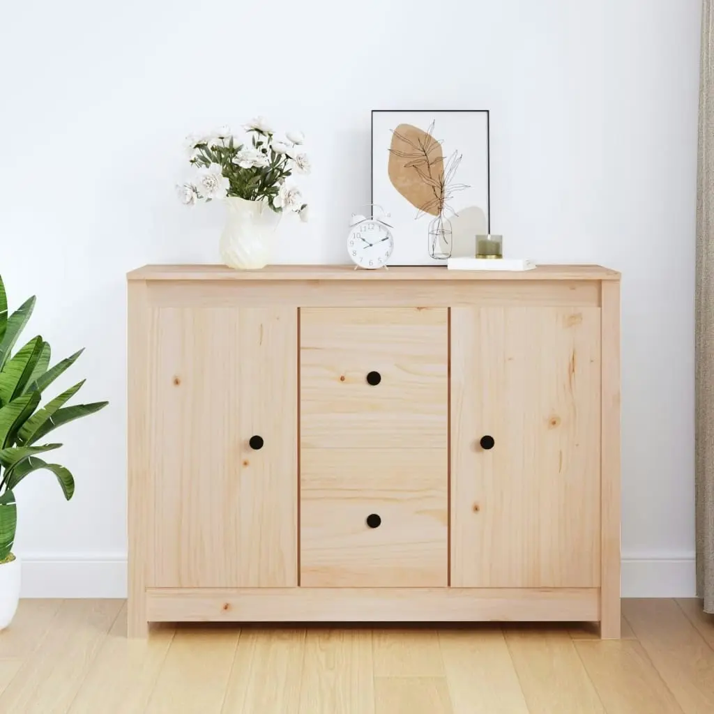 Sideboard 100x35x74 cm Solid Wood Pine 814564