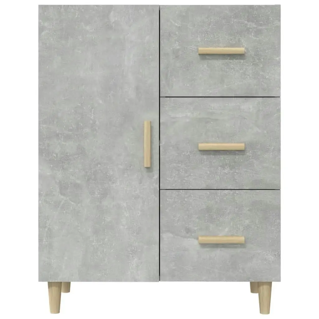 Sideboard Concrete Grey 69.5x34x90 cm Engineered Wood 812172