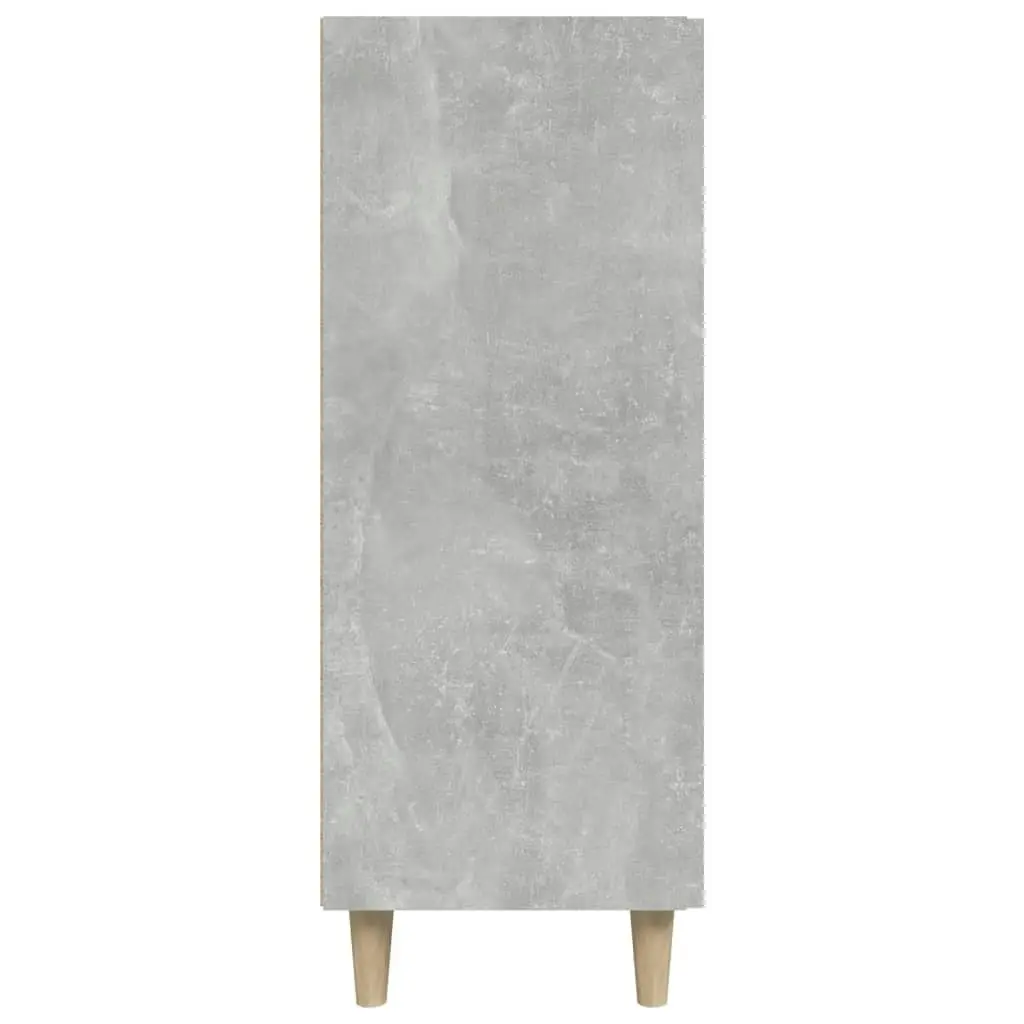 Sideboard Concrete Grey 69.5x34x90 cm Engineered Wood 812172