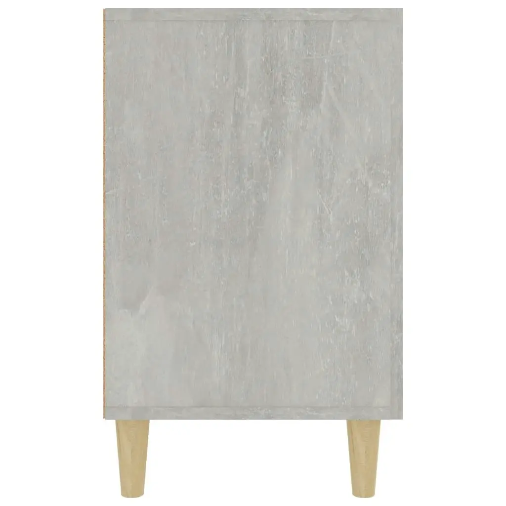 Sideboard Concrete Grey 100x36x60 cm Engineered Wood 812514