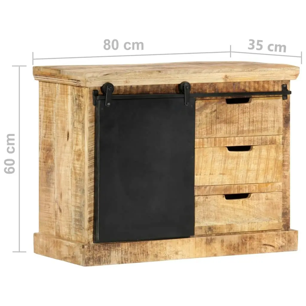 Sideboard 80x30x60 cm Solid Mango Wood 286409