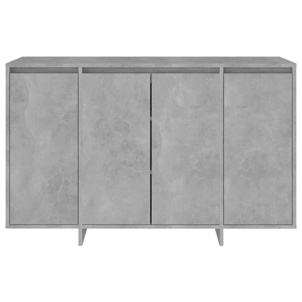 Sideboard Concrete Grey 120x41x75 cm Engineered Wood 809606