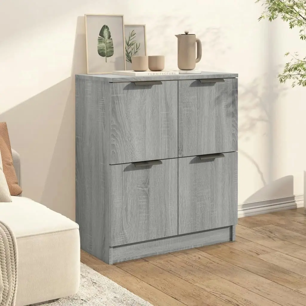 Sideboard Grey Sonoma 60x30x70 cm Engineered Wood 816995