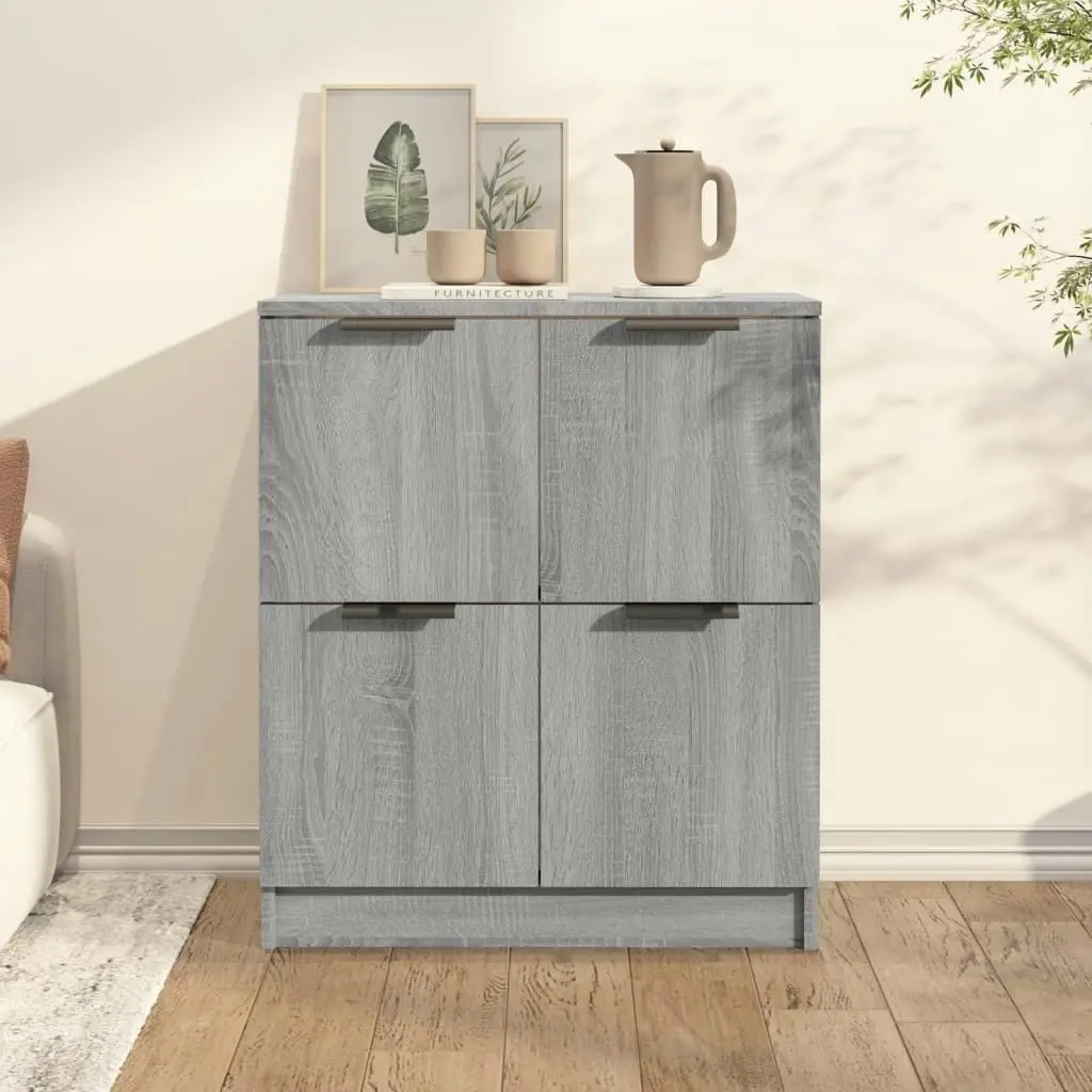 Sideboard Grey Sonoma 60x30x70 cm Engineered Wood 816995