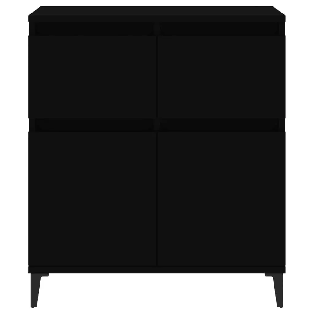 Sideboard Black 60x35x70 cm Engineered Wood 819685