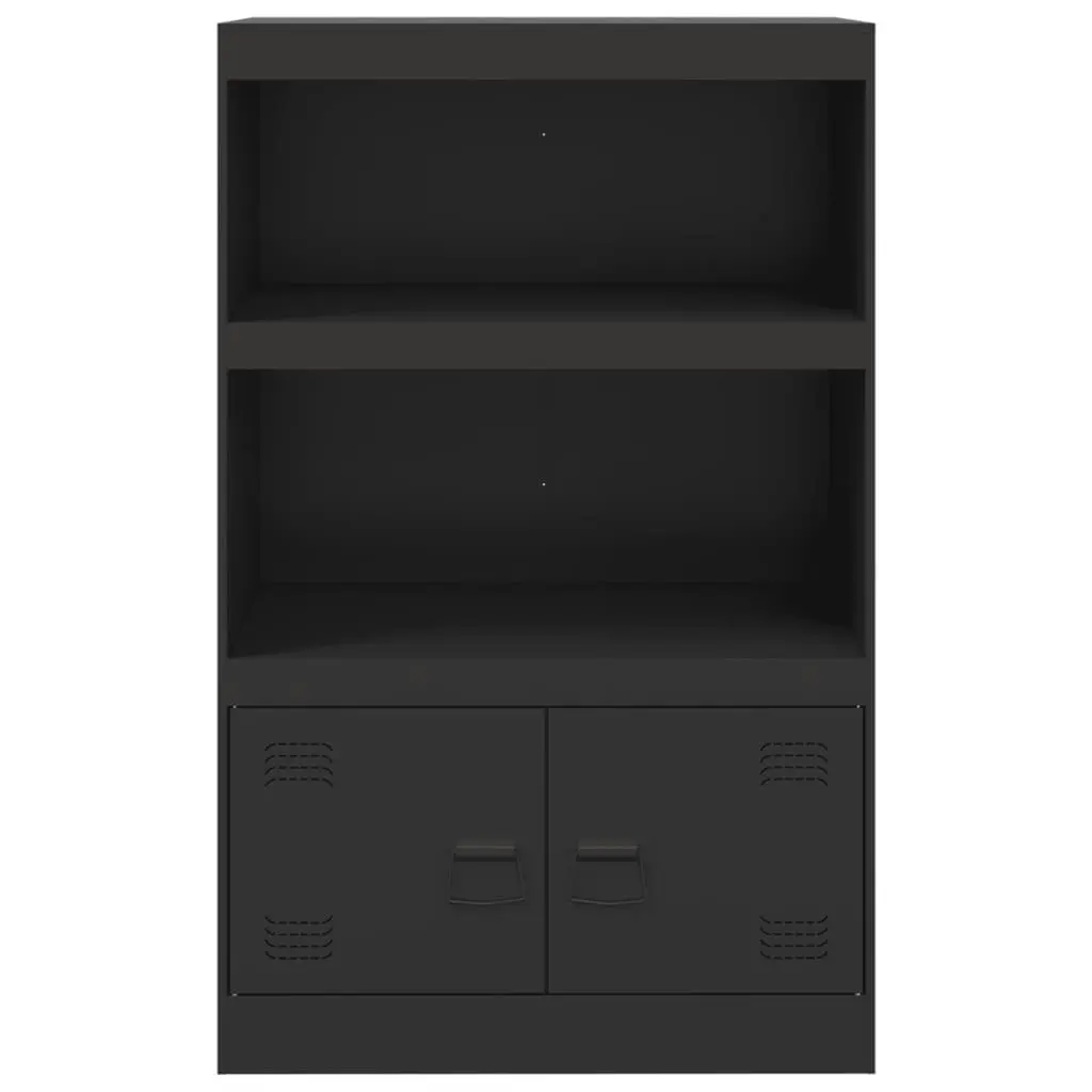 Sideboard Black 67x39x107 cm Steel 841667