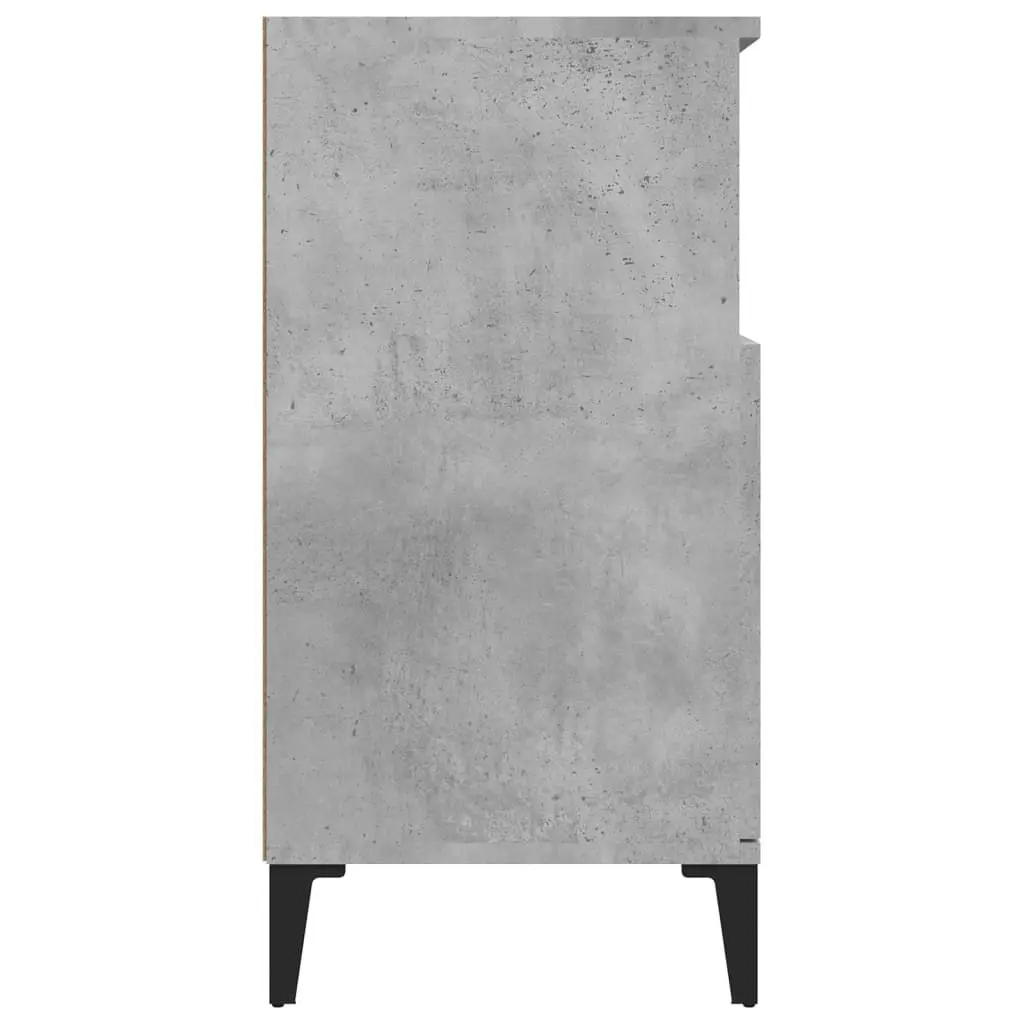 Sideboard Concrete Grey 60x35x70 cm Engineered Wood 821152