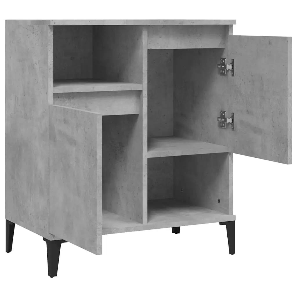 Sideboard Concrete Grey 60x35x70 cm Engineered Wood 821152