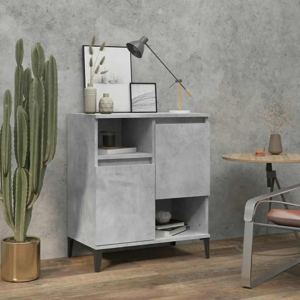 Sideboard Concrete Grey 60x35x70 cm Engineered Wood 821152