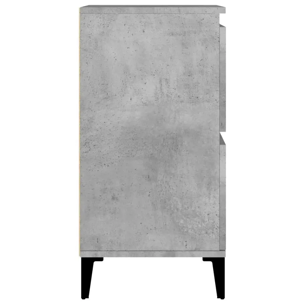 Sideboard Concrete Grey 60x35x70 cm Engineered Wood 821168