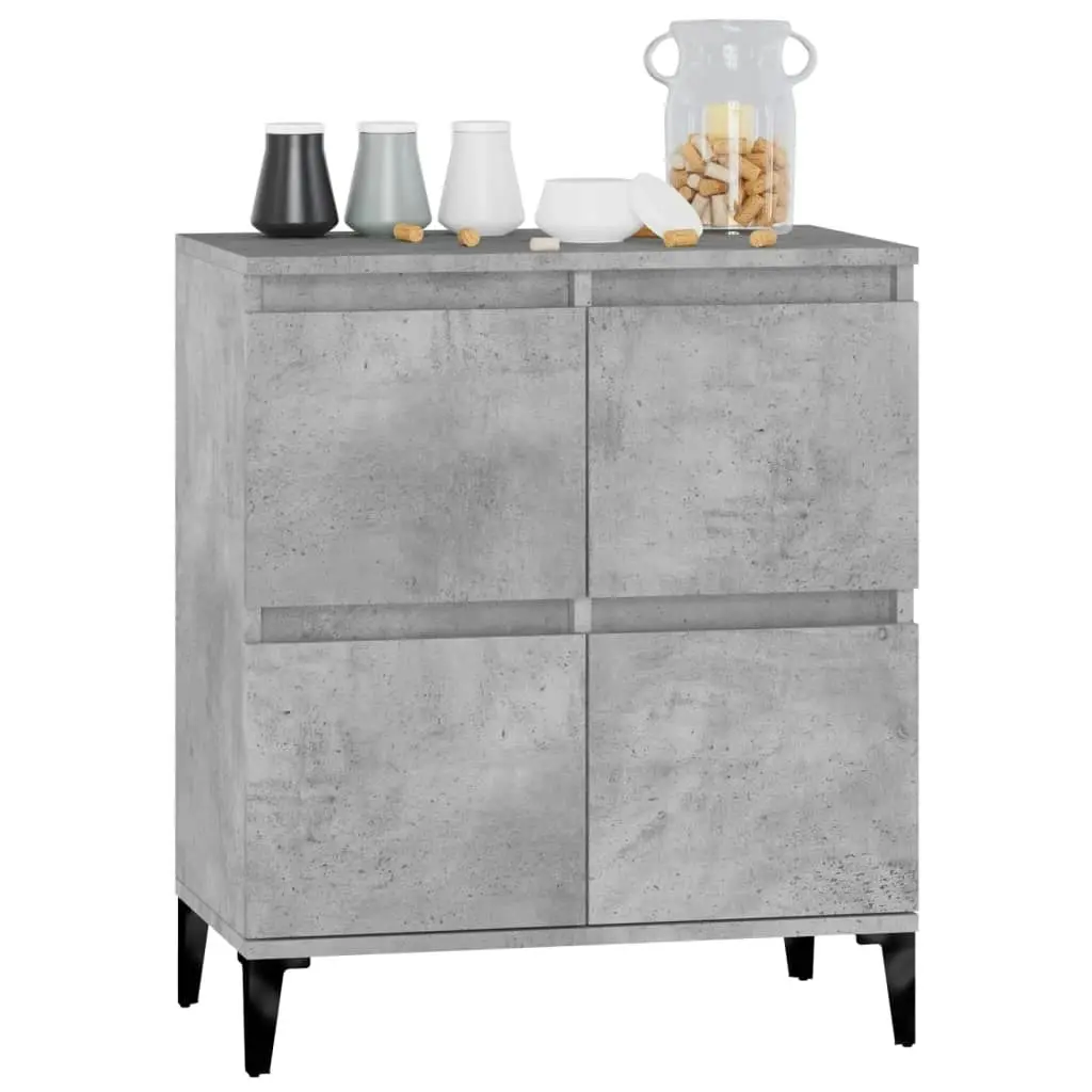 Sideboard Concrete Grey 60x35x70 cm Engineered Wood 821168