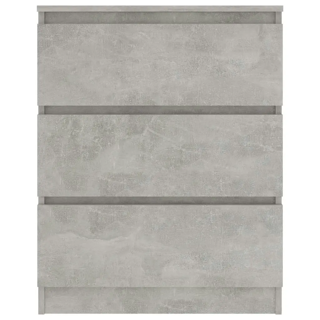 Sideboard Concrete Grey 60x35x76 cm Engineered Wood 801386