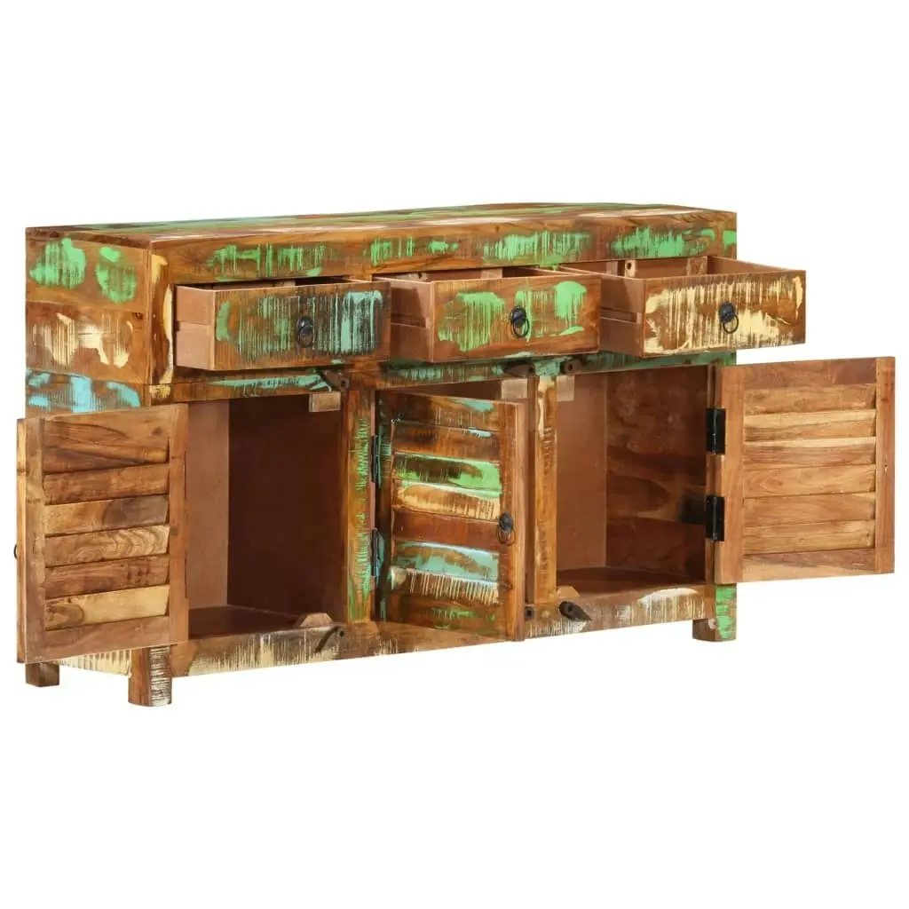 Sideboard 110x30x65 cm Solid Wood Reclaimed 338426