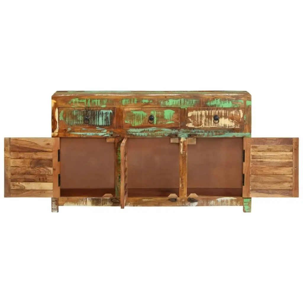 Sideboard 110x30x65 cm Solid Wood Reclaimed 338426