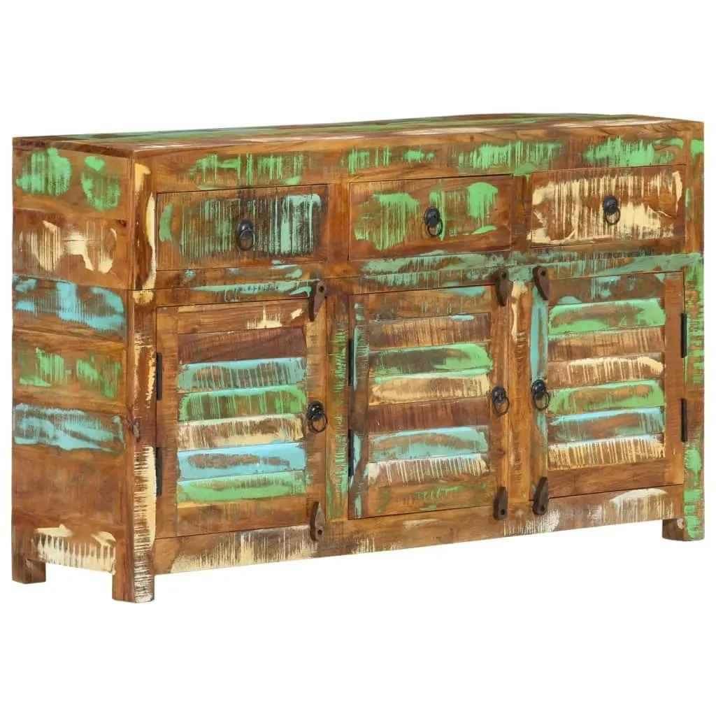 Sideboard 110x30x65 cm Solid Wood Reclaimed 338426