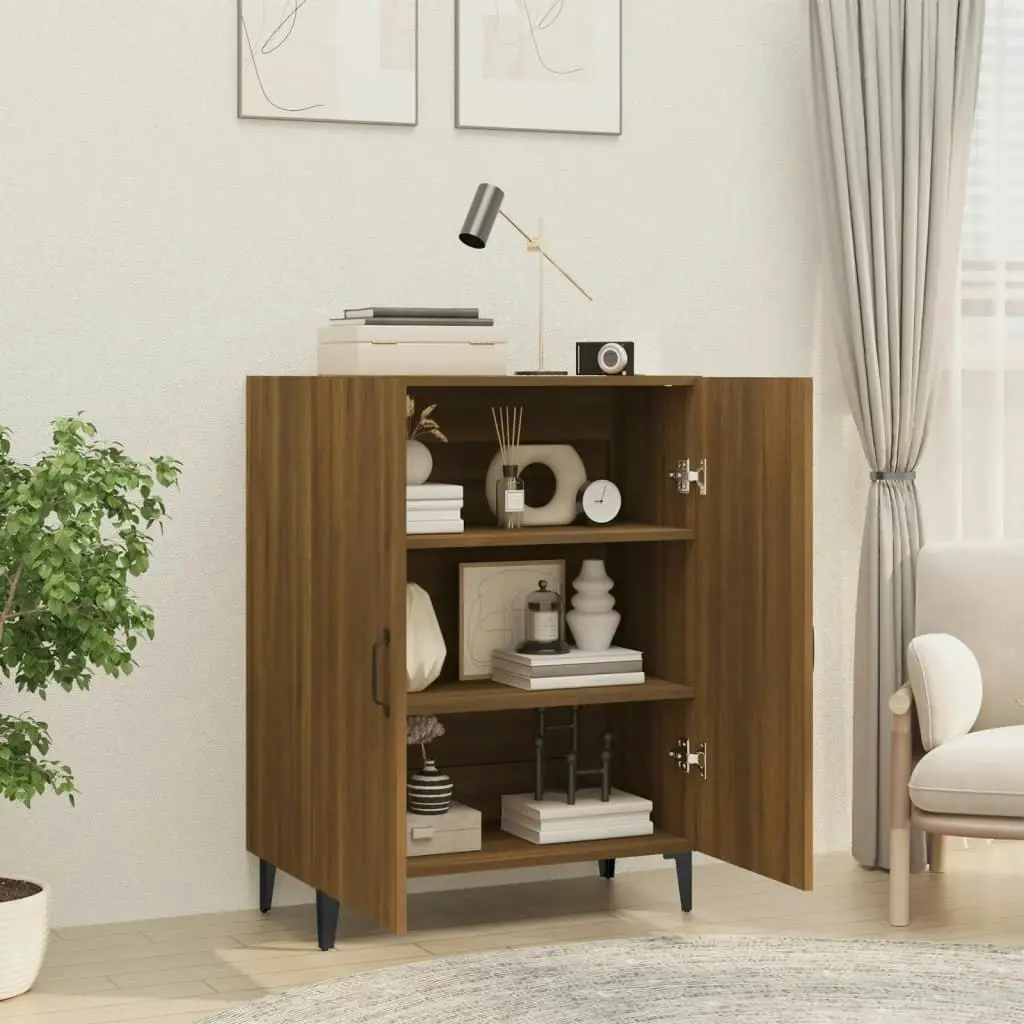 Sideboard Brown Oak 70x34x90 cm Engineered Wood 817332