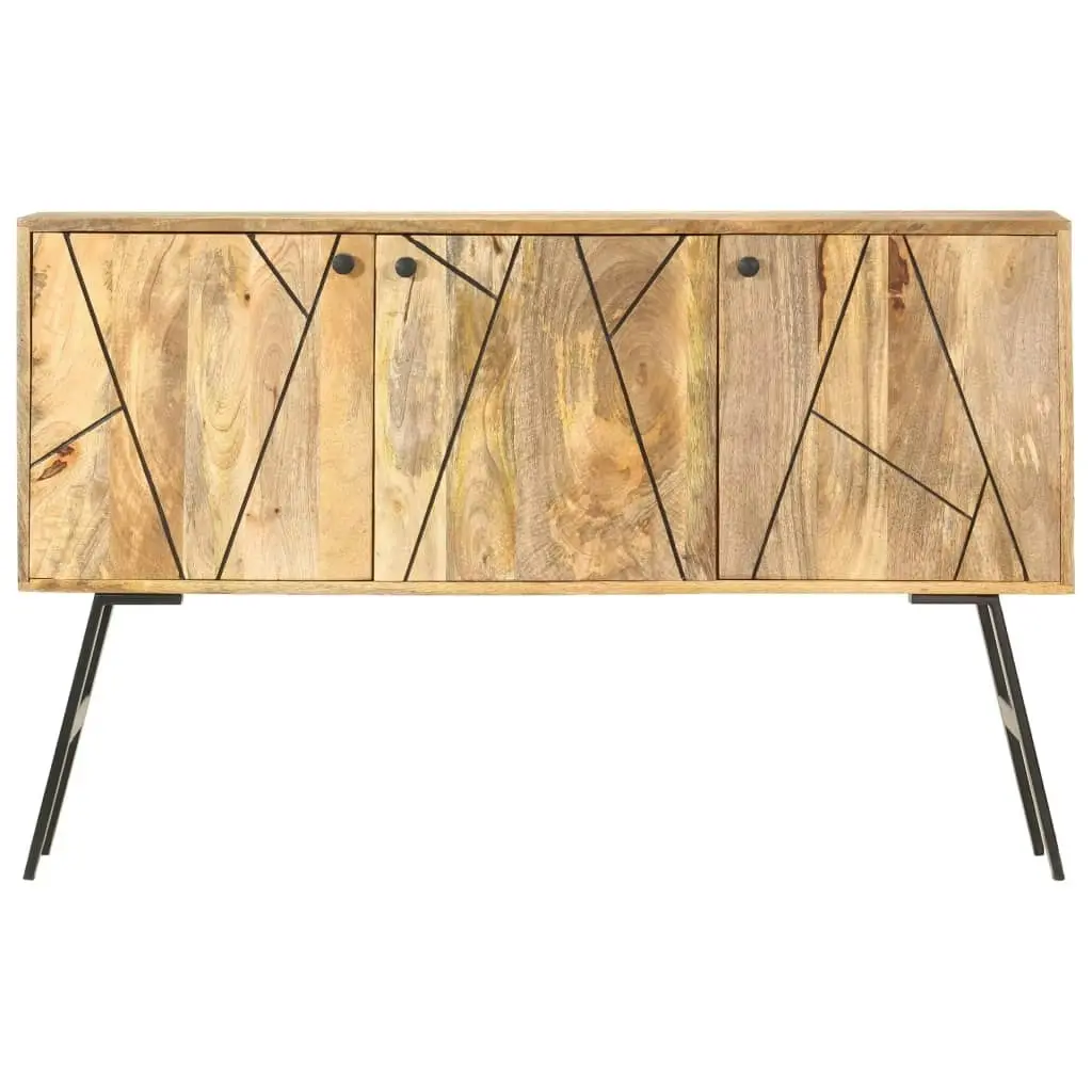 Sideboard 118x30x75 cm Solid Mango Wood 285872