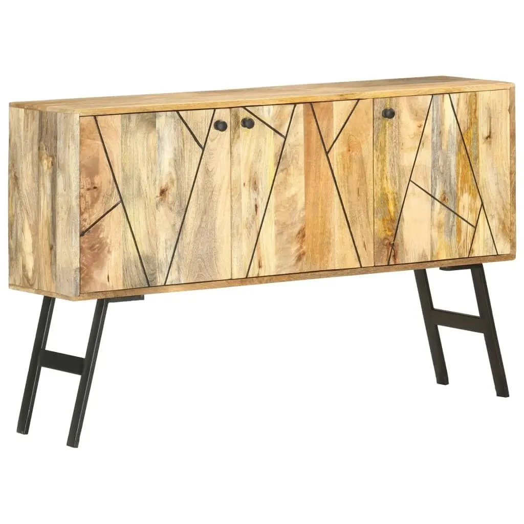 Sideboard 118x30x75 cm Solid Mango Wood 285872