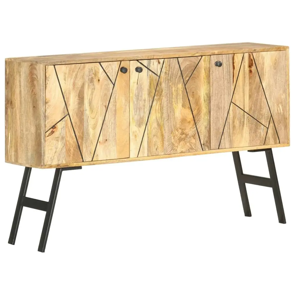 Sideboard 118x30x75 cm Solid Mango Wood 285872