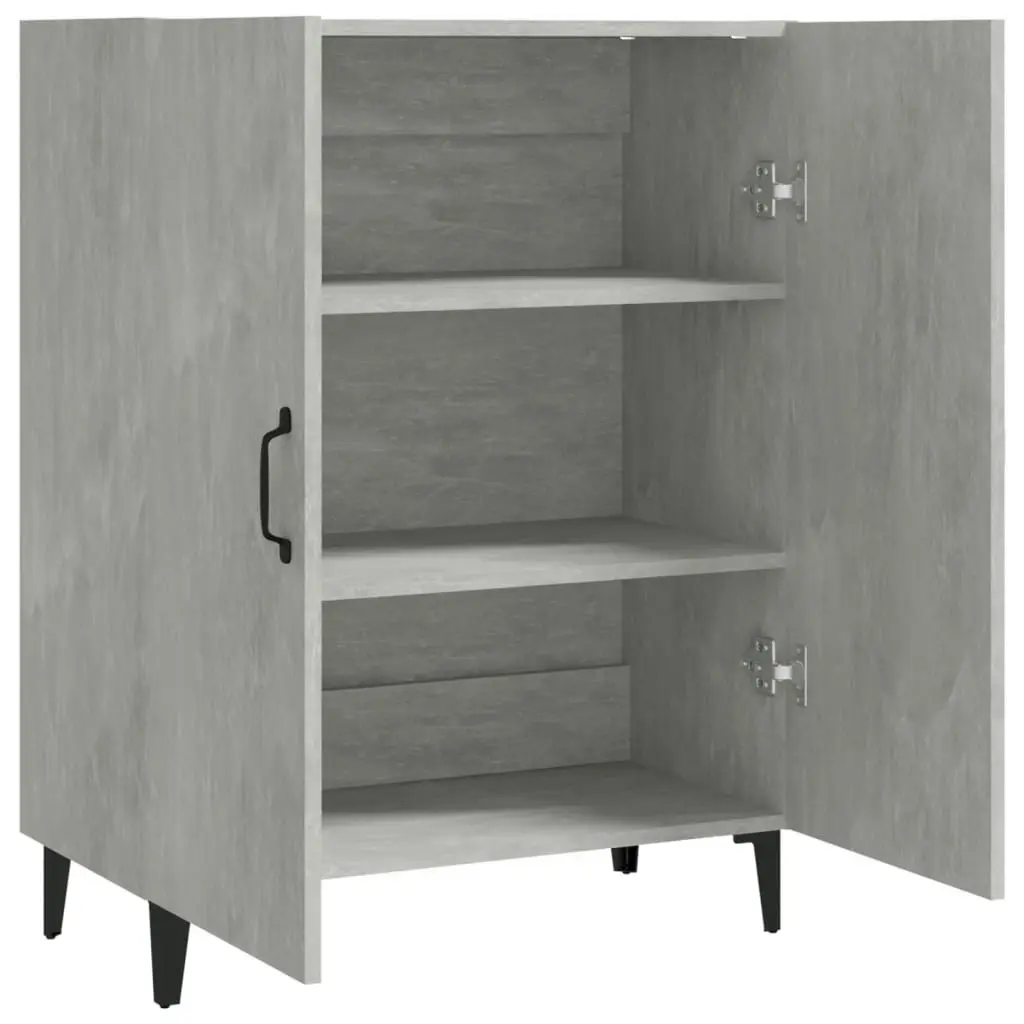 Sideboard Concrete Grey 70x34x90 cm Engineered Wood 812109