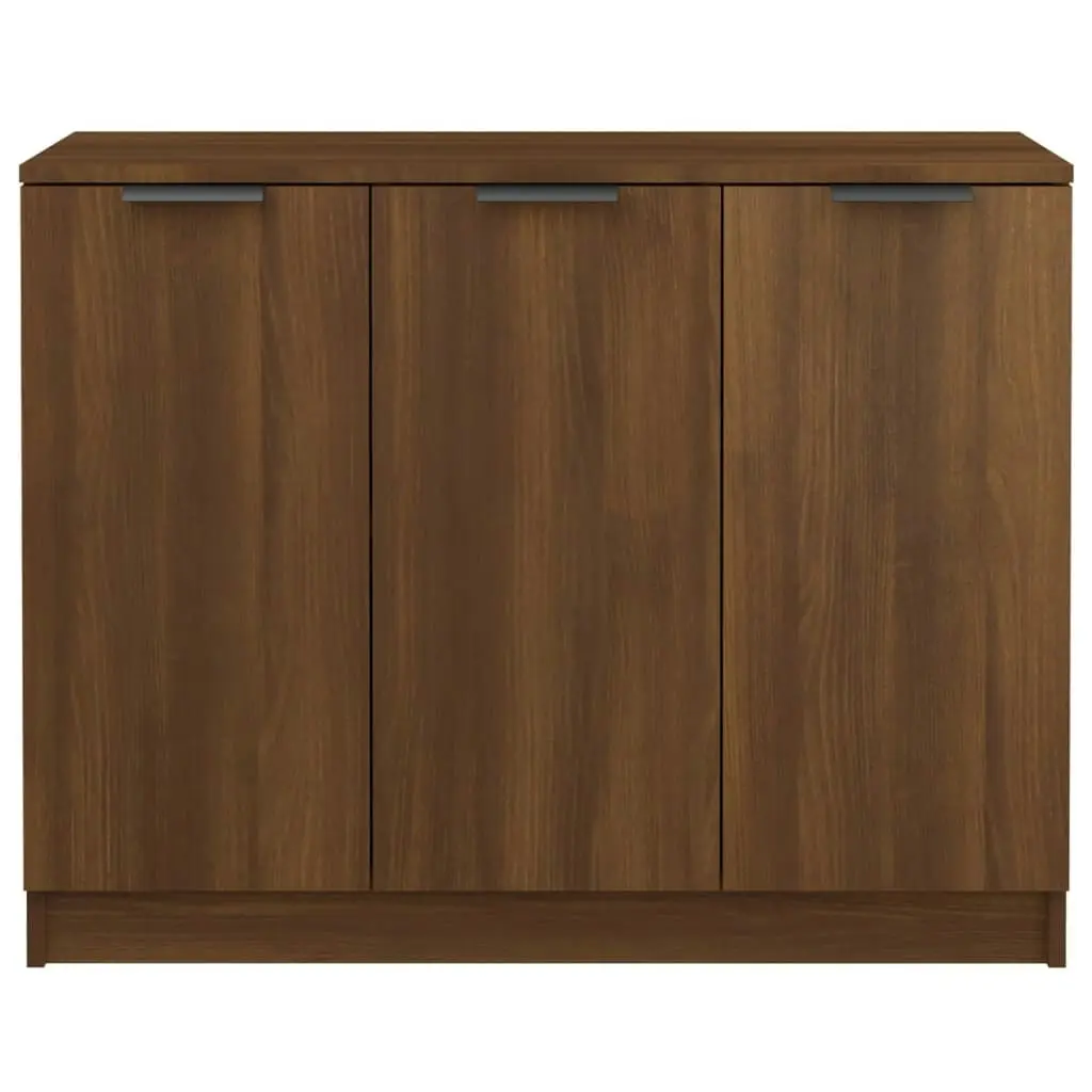 Sideboard Brown Oak 90.5x30x70 cm Engineered Wood 817026