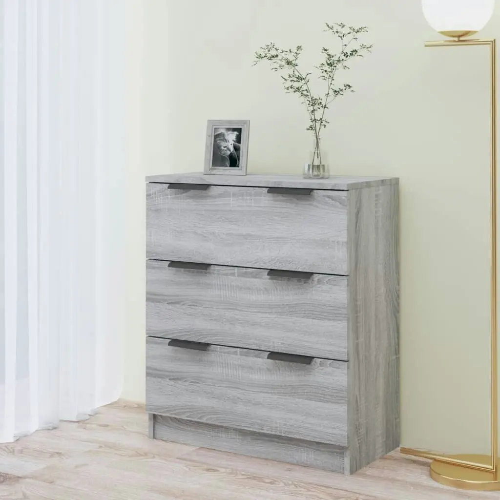 Sideboard Grey Sonoma 60x30x70 cm Engineered Wood 816986