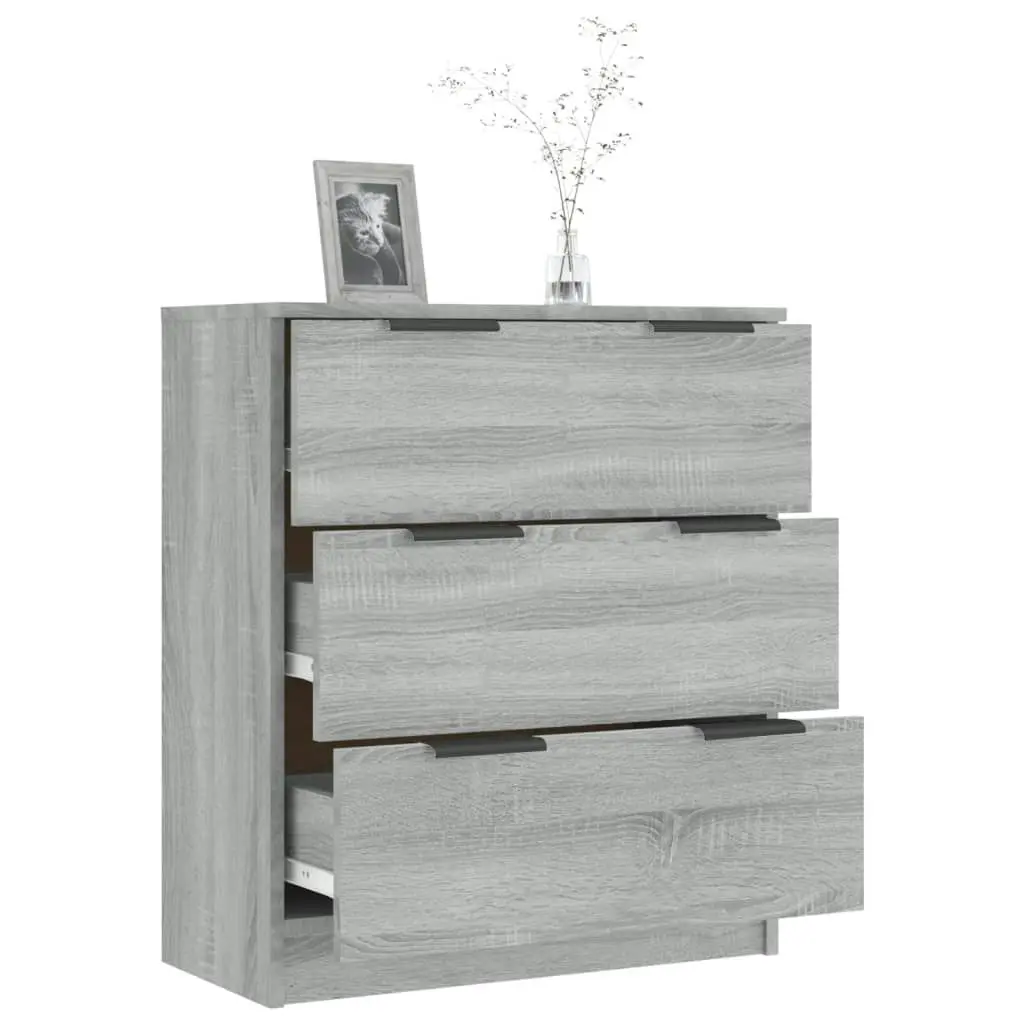 Sideboard Grey Sonoma 60x30x70 cm Engineered Wood 816986